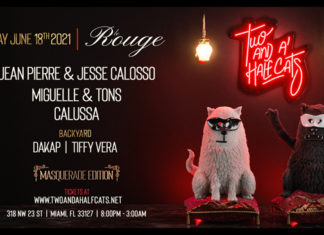 Jean Pierre & Jesse Calosso play Two and Half Cats Records at Le Rouge Miami (June 18th)